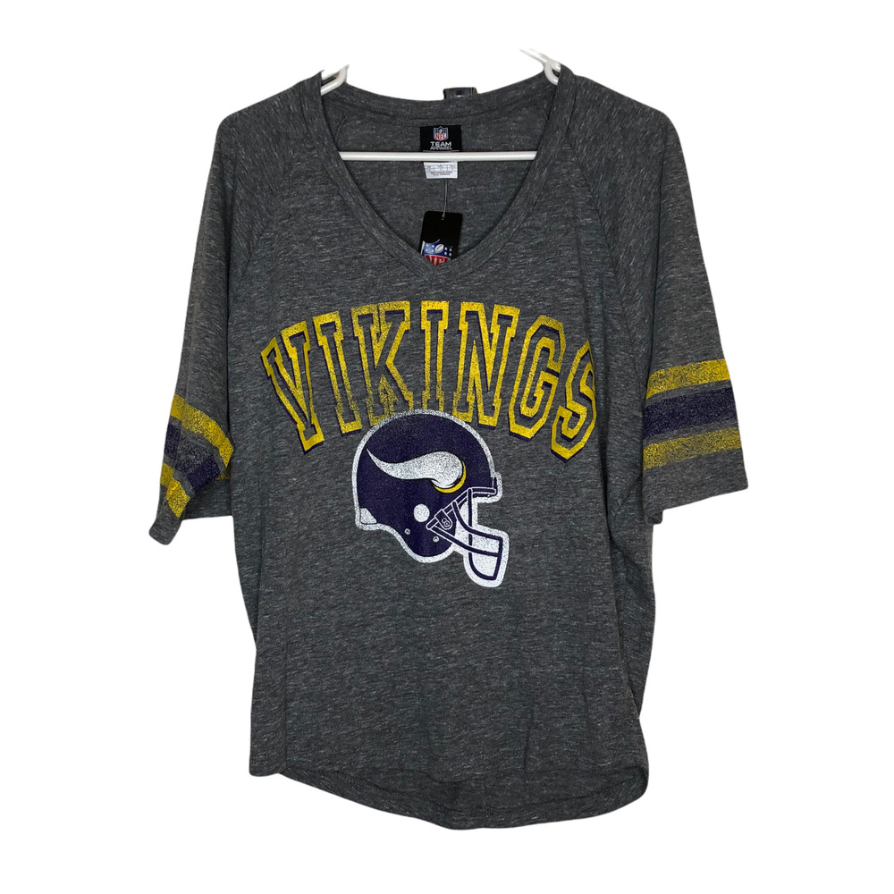 Minnesota Vikings NFL Short Sleeve Women's Jersey Top Size Small 0-259